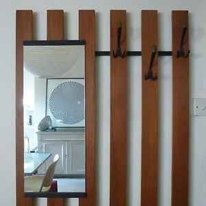 freestanding coat stand and mirror