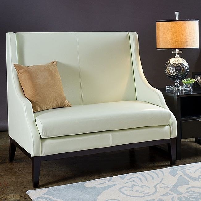 More classy and sophisticated with this beautiful high back loveseat