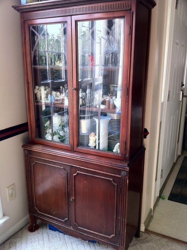 Used china cabinets for deals sale near me