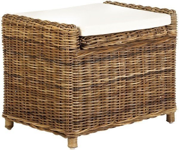 woven storage trunk