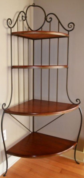 Wrought Iron Corner Bakers Rack Ideas On Foter