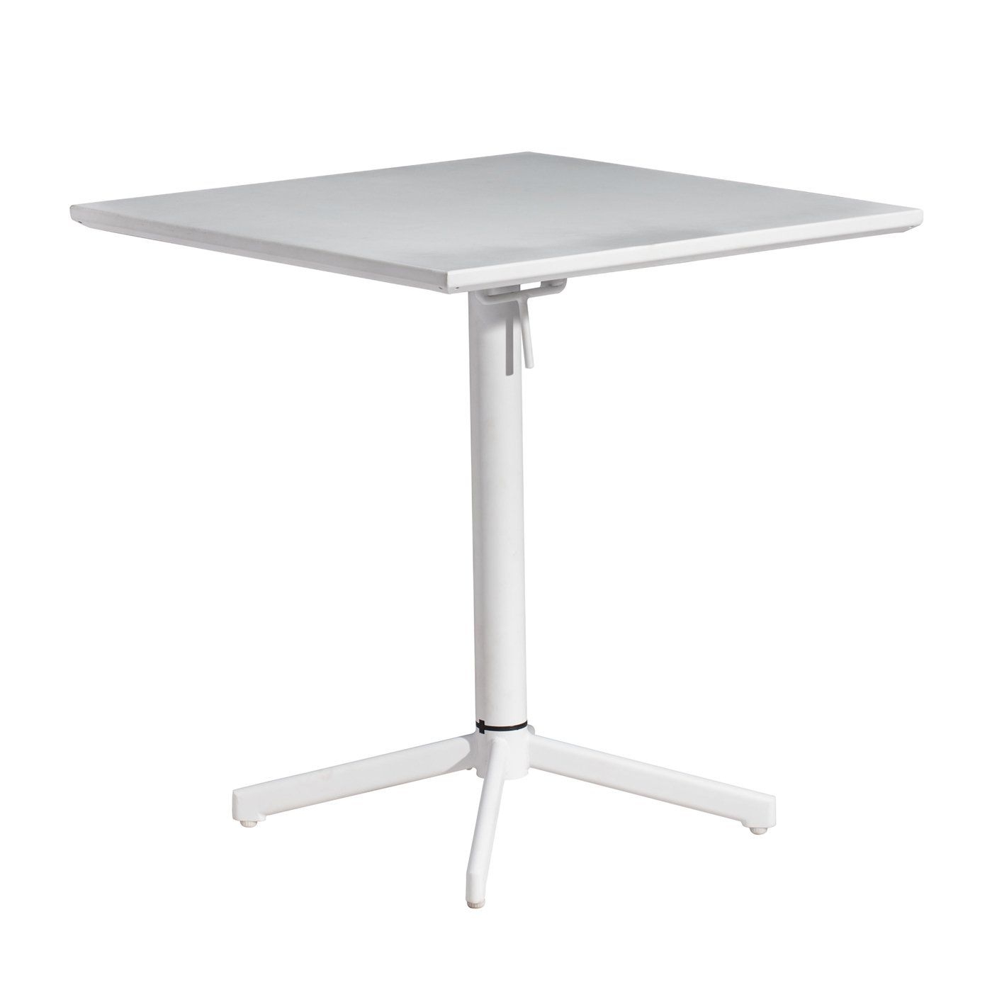 Zuo big wave square folding table lime