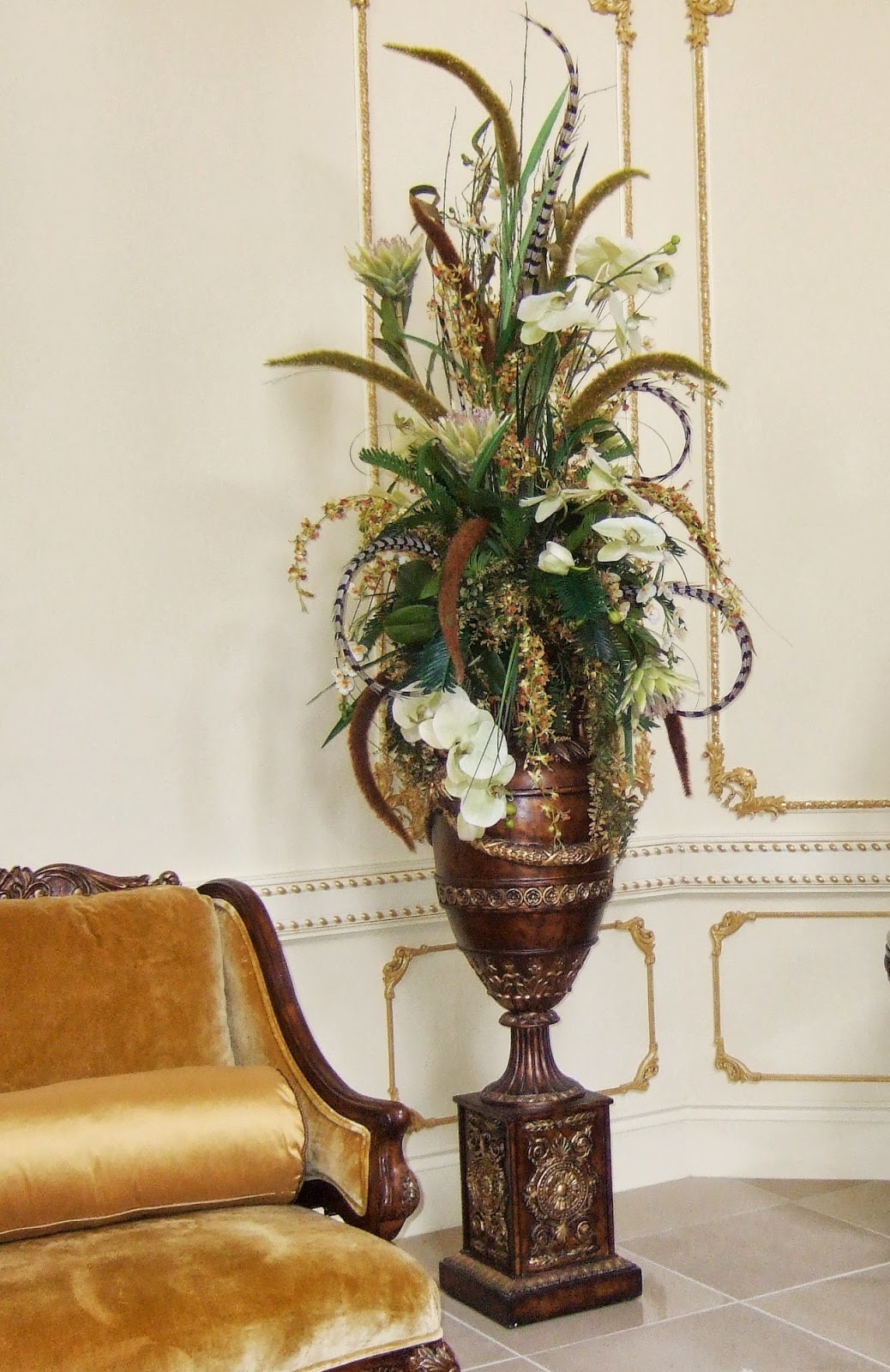 Artificial floral arrangements centerpieces 1