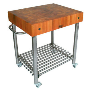 Boos butcher block rolling cart exactly what im looking for