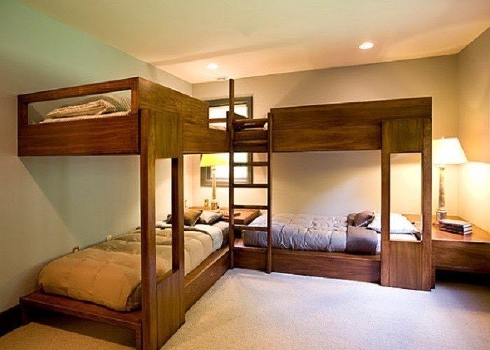 Corner loft bed for adults by looking at related photos