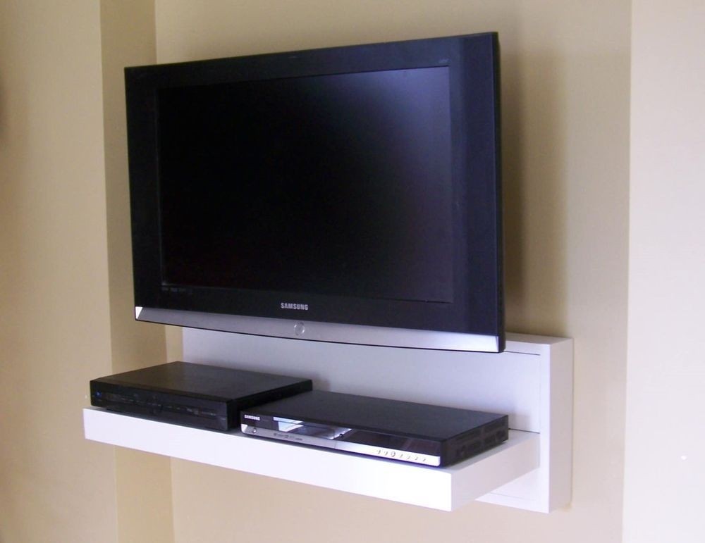 Floating Shelf Under TV - Foter