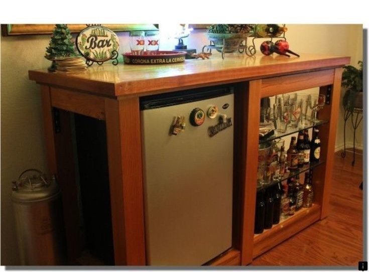 Home Bar Furniture With Fridge - Foter