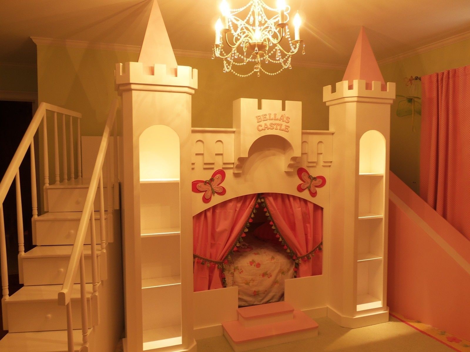 Castle bed 2024 for girl