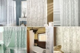 Lace Shower Curtain Ideas On Foter