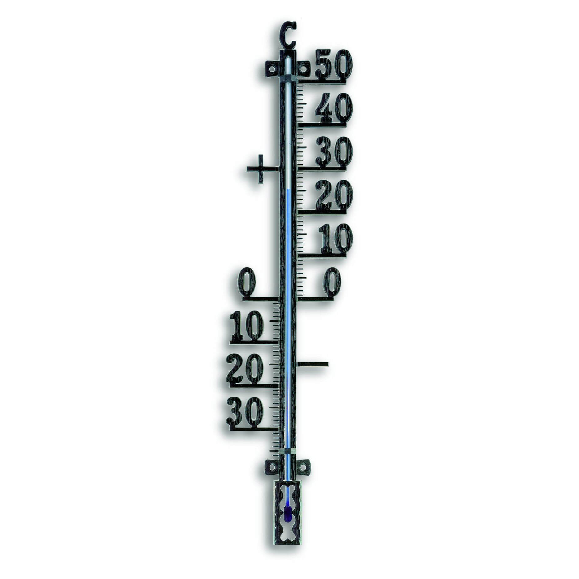 Indoor/Outdoor Thermometer Wall Large Jumbo Giant 39x6 cm Celsius and  Fahrenheit