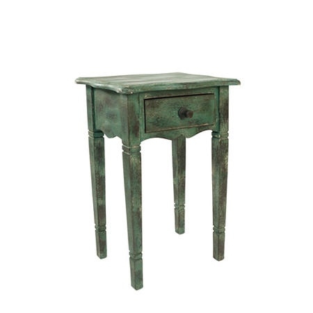 Love this distressed end table