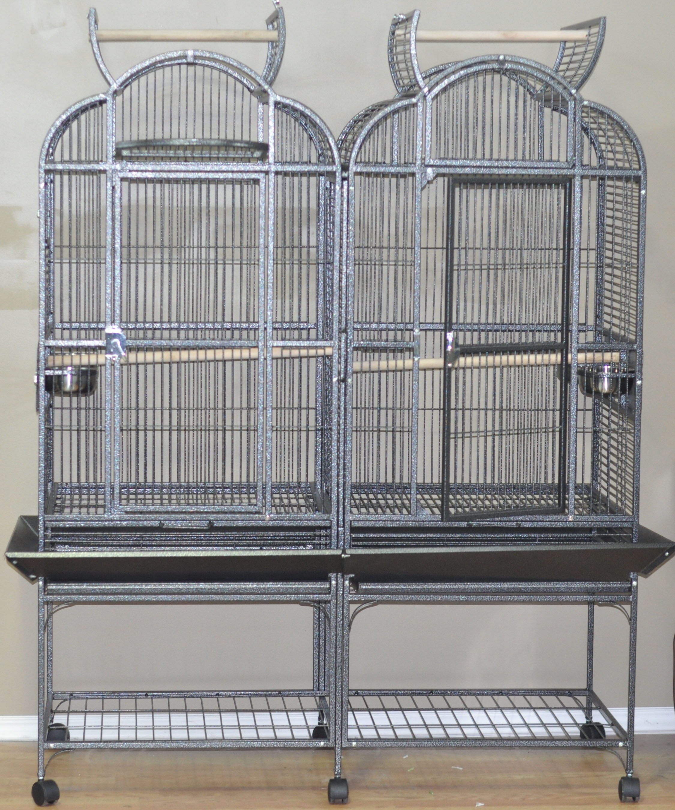 double bird cage