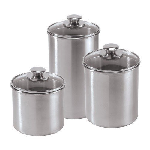 Metal kitchen canisters 2