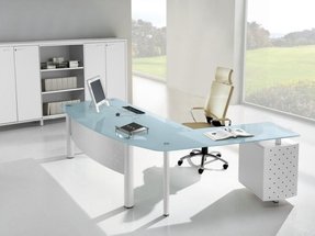 Office Desk Glass Top Ideas On Foter