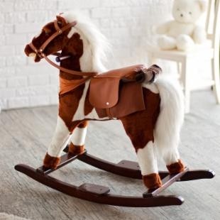 Rocking horse with sound gives ultimate riding pleasure to your