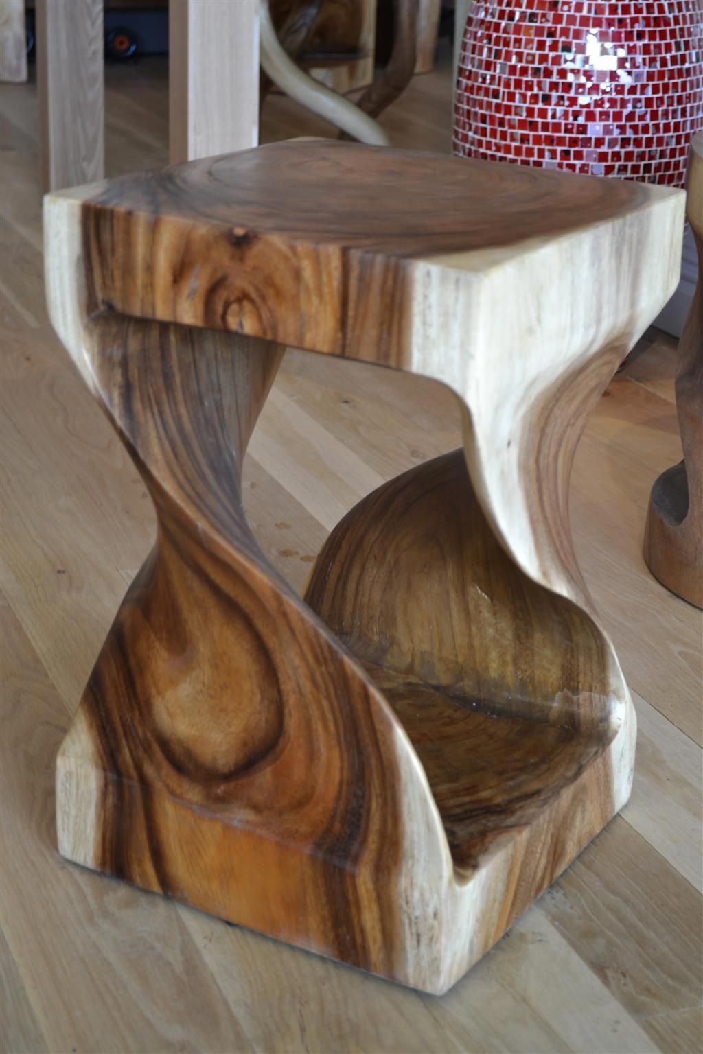 Twisted wood table 5