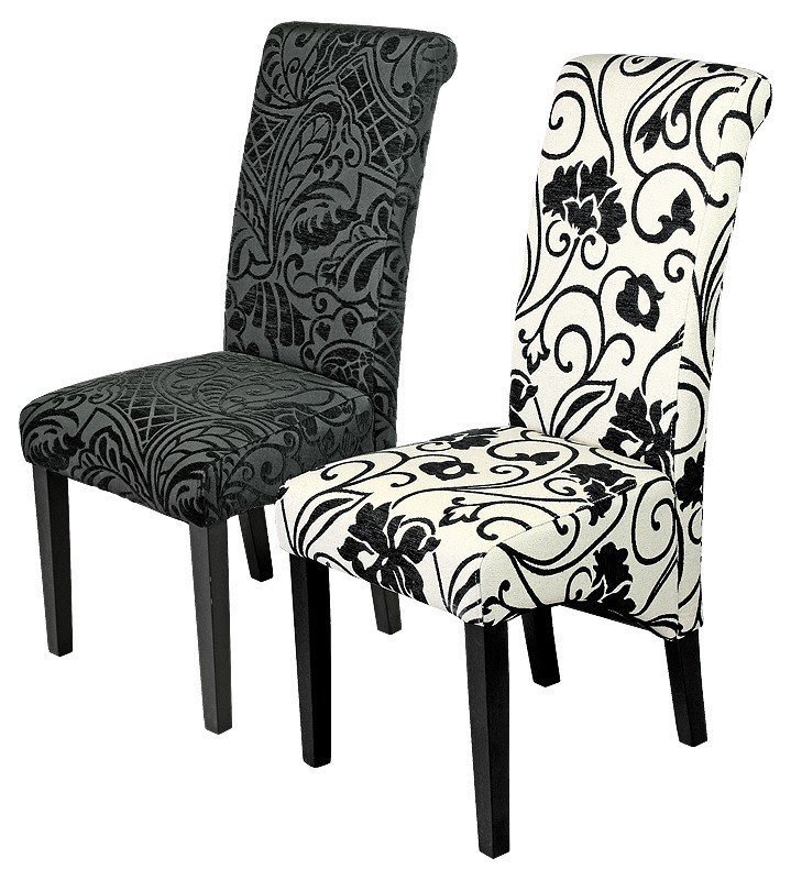 Blue flower fabric dining chair products buy blue flower fabric