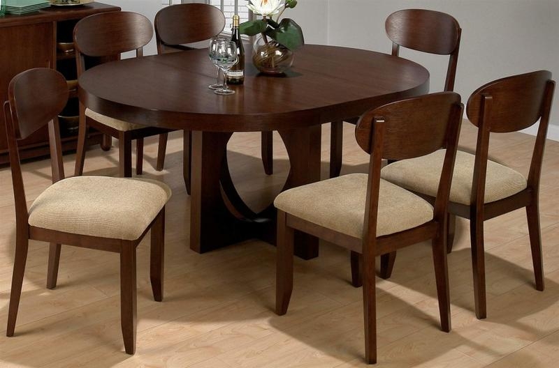 Expandable round dining table 5