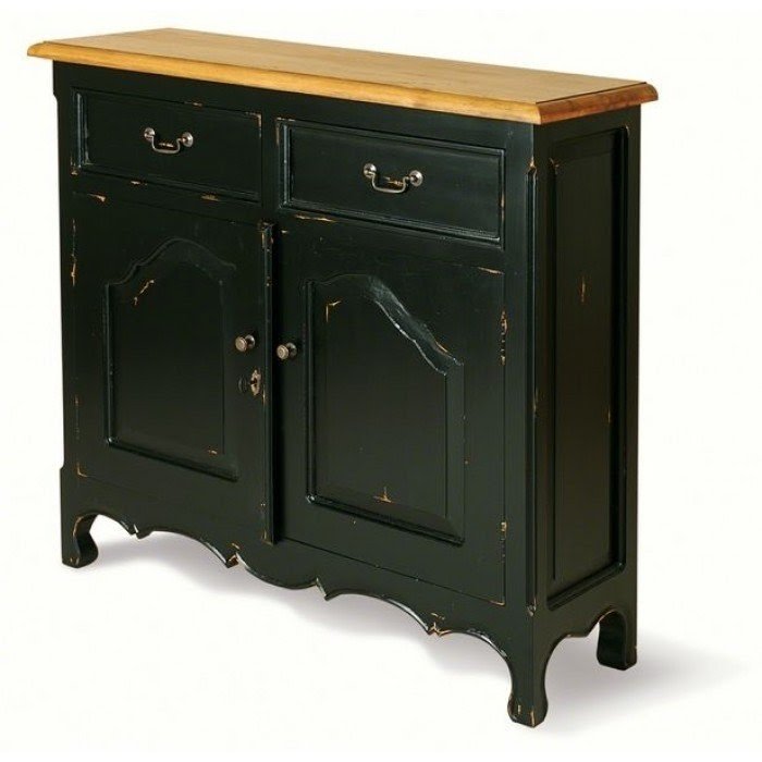 French painted narrow sideboard buffet available in 11 colours