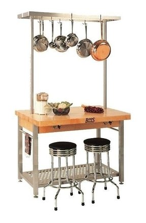 Kitchen Island With Pot Rack Ideas On Foter