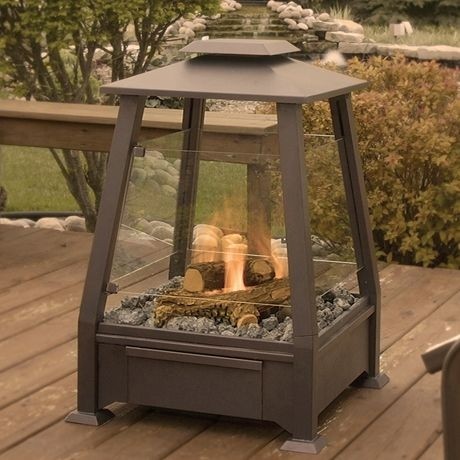 Outdoor electric fireplaces 4