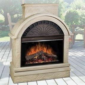 Outdoor Electric Fireplaces Ideas On Foter