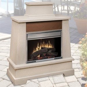 Outdoor electric fireplaces dimplex sierra vista 23 outdoor fireplace