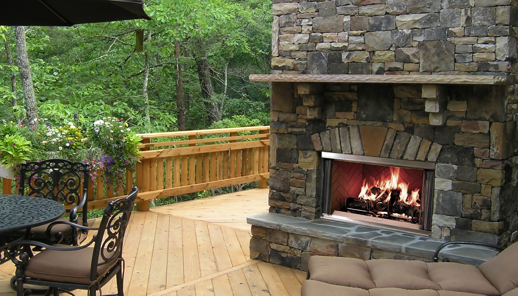 Outdoor fireplace 3 1