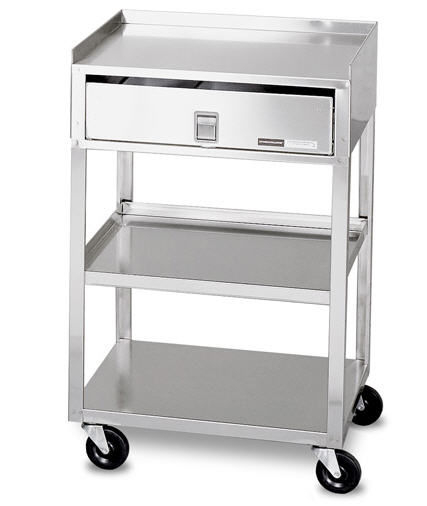 Stainless steel carts with drawers 3