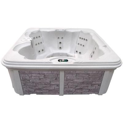 The rock 3 4 person hot tub 1