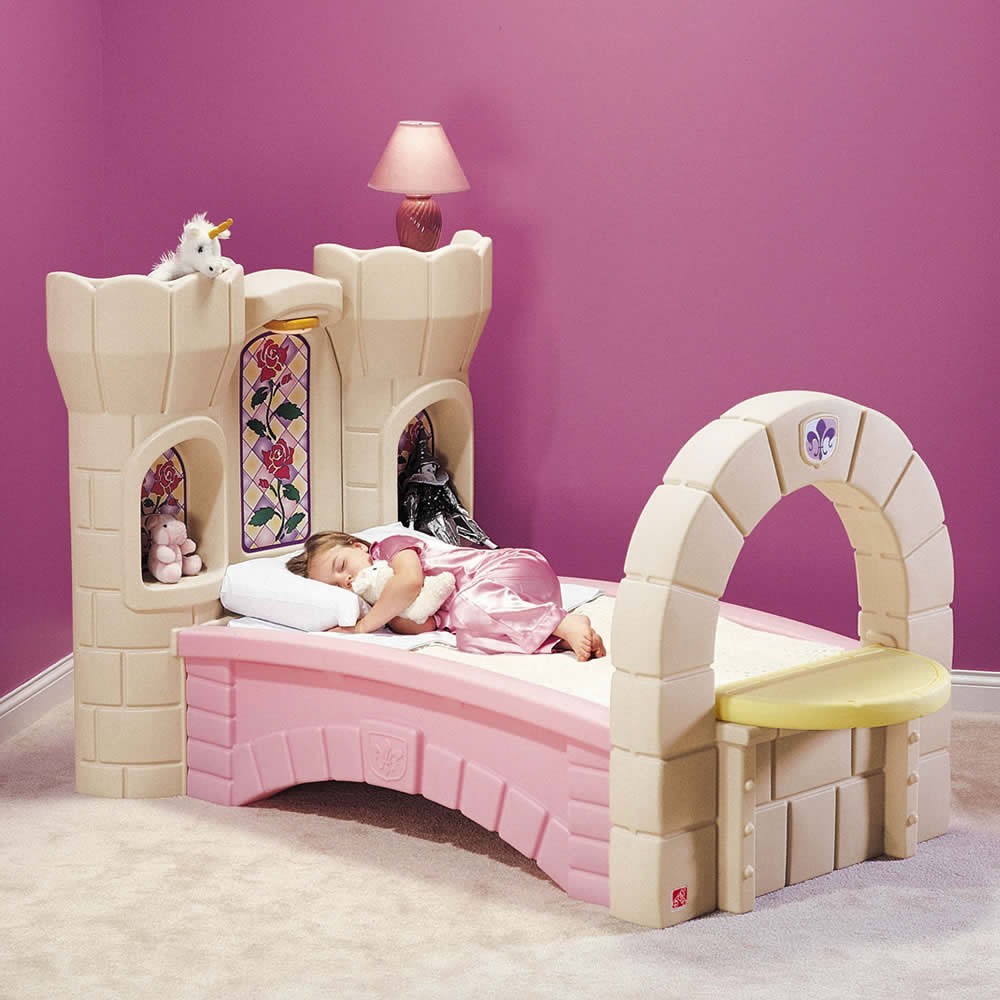 castle bed for little girl