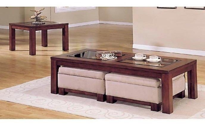 Coffee Table With Ottomans Underneath Ideas On Foter