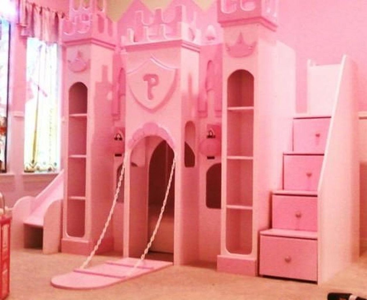 pretty bunk beds for girls