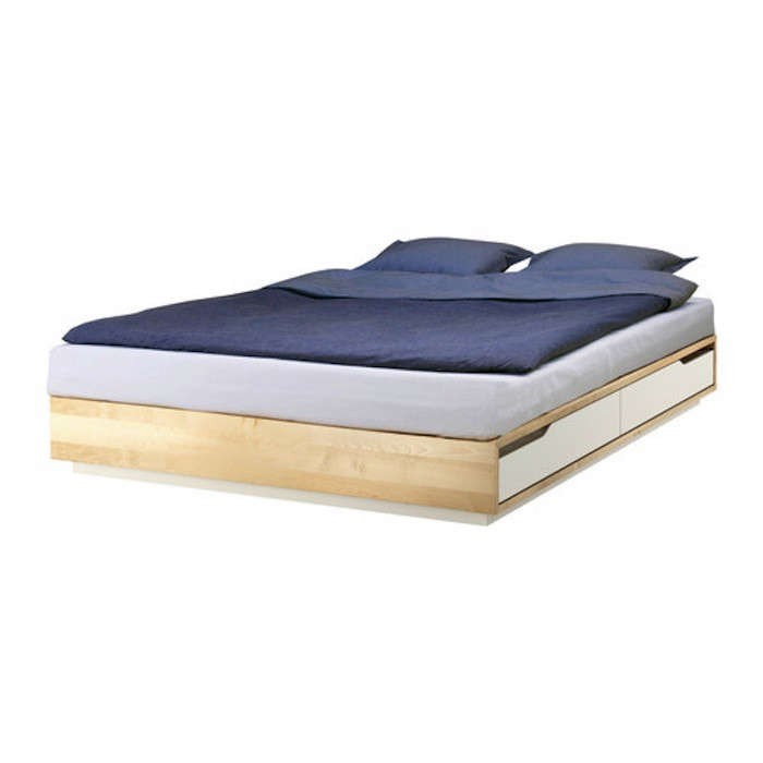Ikea beds full queen and king beds mandal bed frame