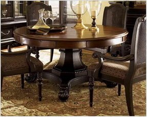 Round Dining Room Sets With Leaf - Foter