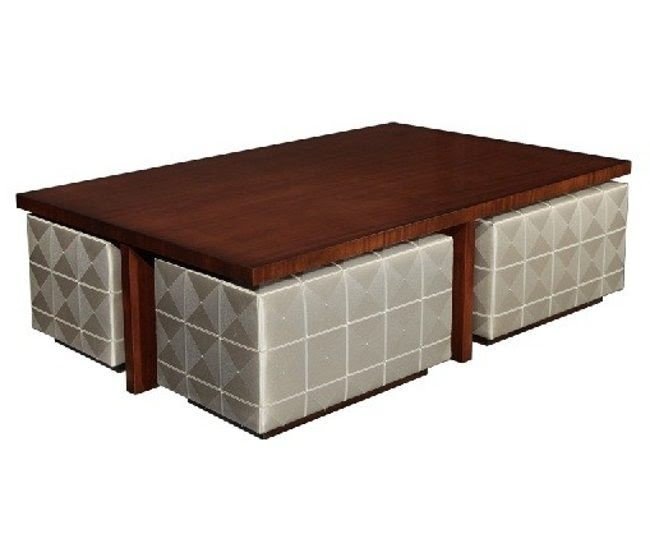 Coffee Table With Ottomans Underneath Ideas On Foter