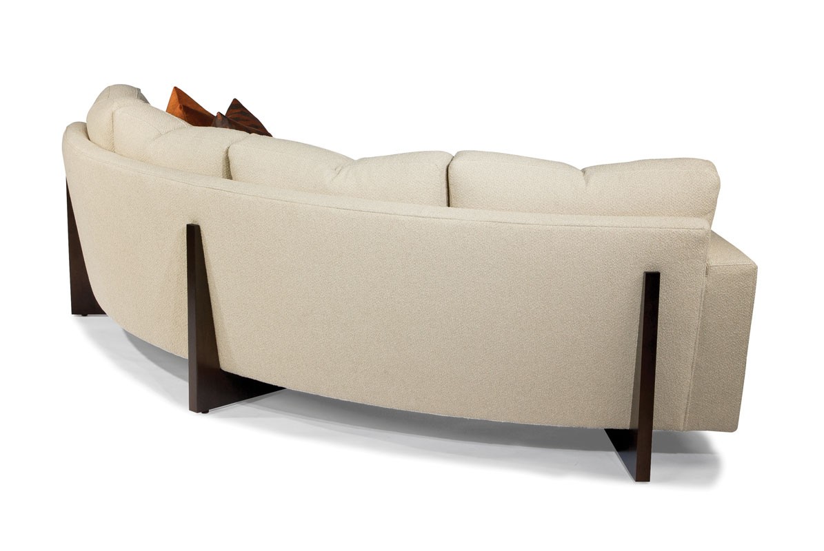 Small curved sofa 3