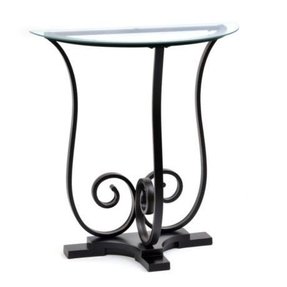 Half Round Entry Table - Foter