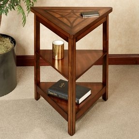 triangle corner table - foter