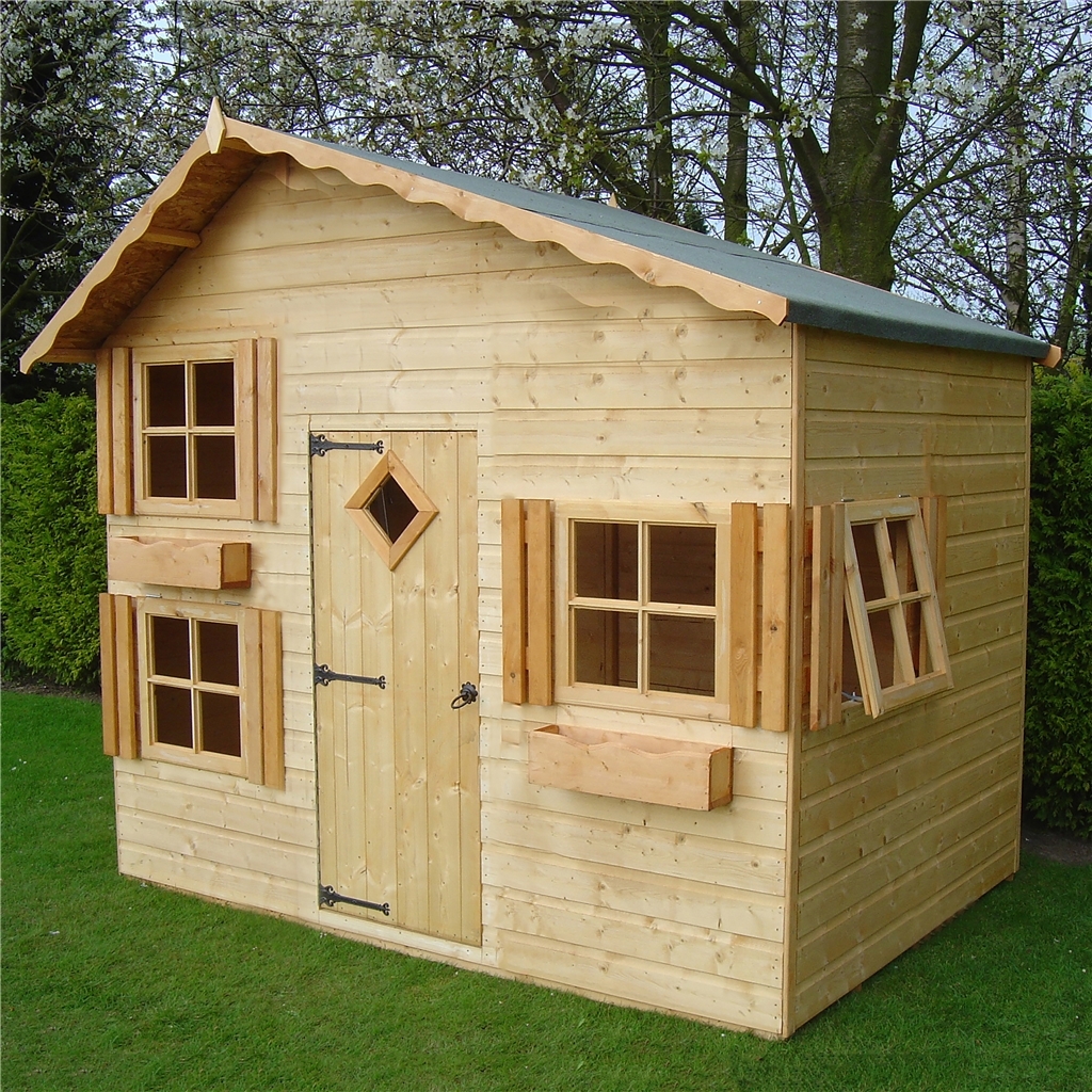 Used 2024 wooden playhouse