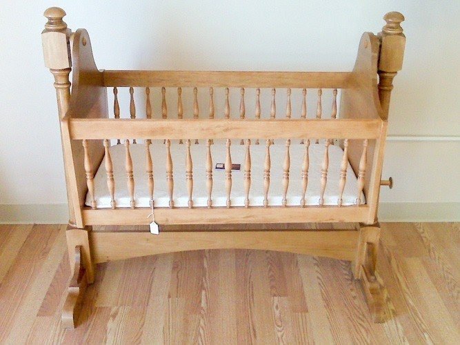 Baby cradle this cradle is made from all hard woods