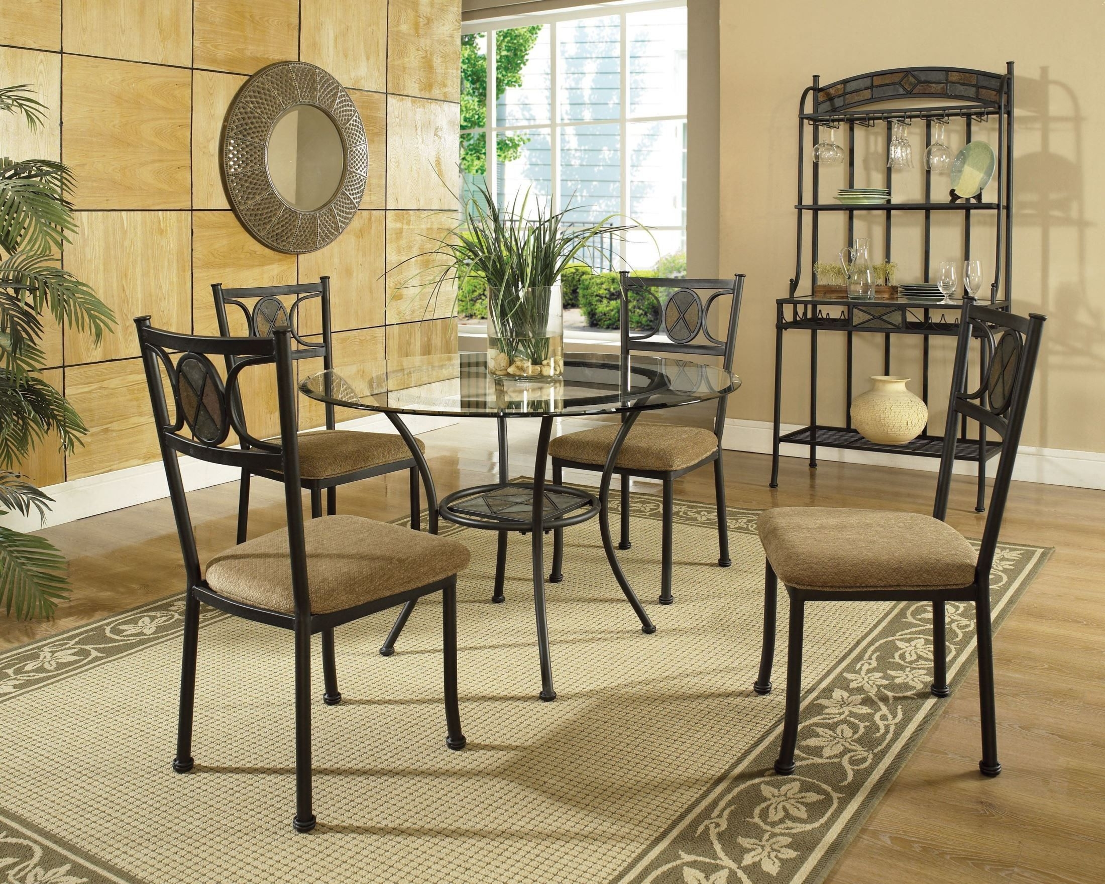 Round Glass Dining Room Table Sets - Ideas On Foter