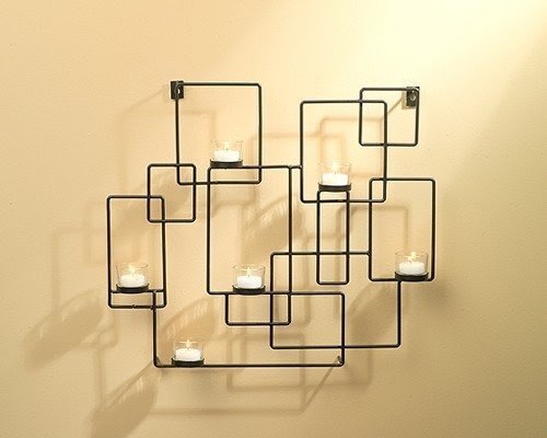 Contemporary wall candle hanging wall candle holde wall decor candle