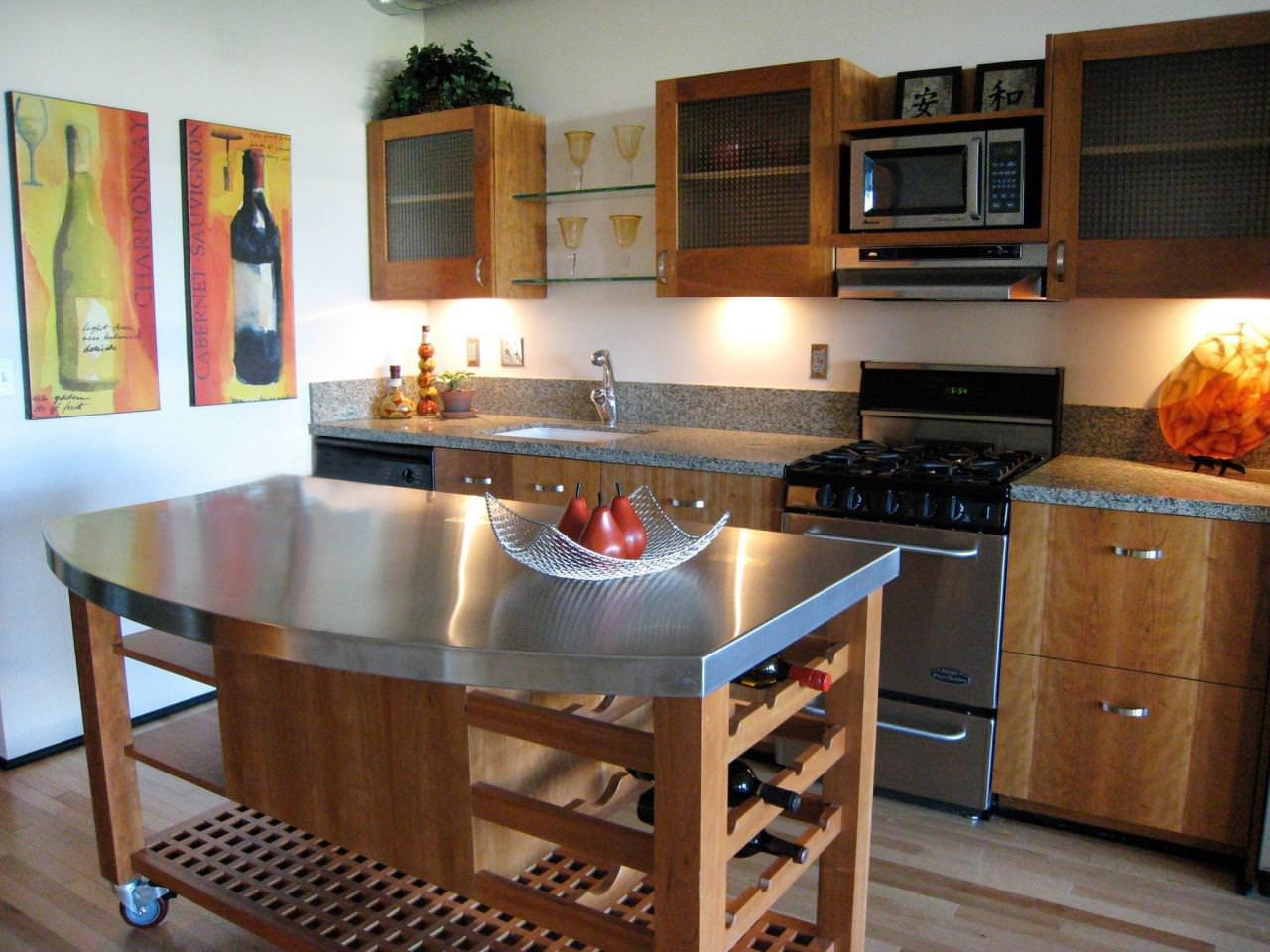 Kitchen Island With Stainless Steel Top Ideas On Foter