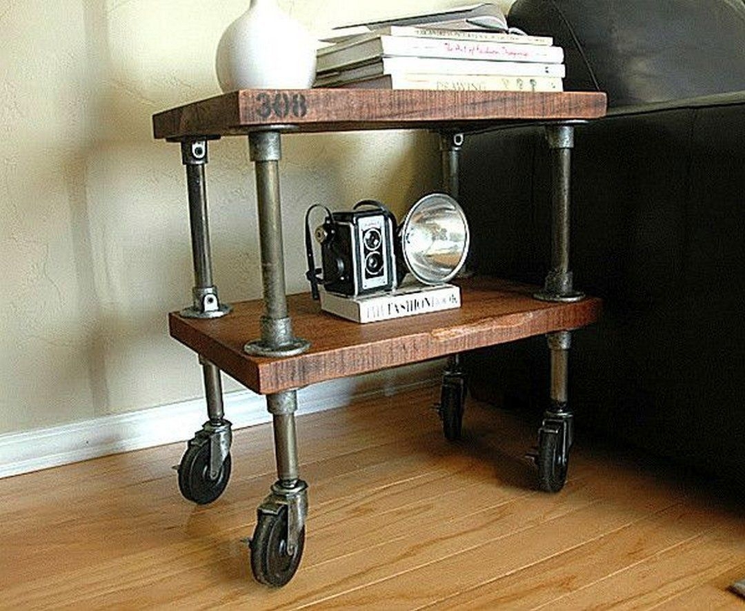 The industrial scissor lift table is undeniably industrial inspired