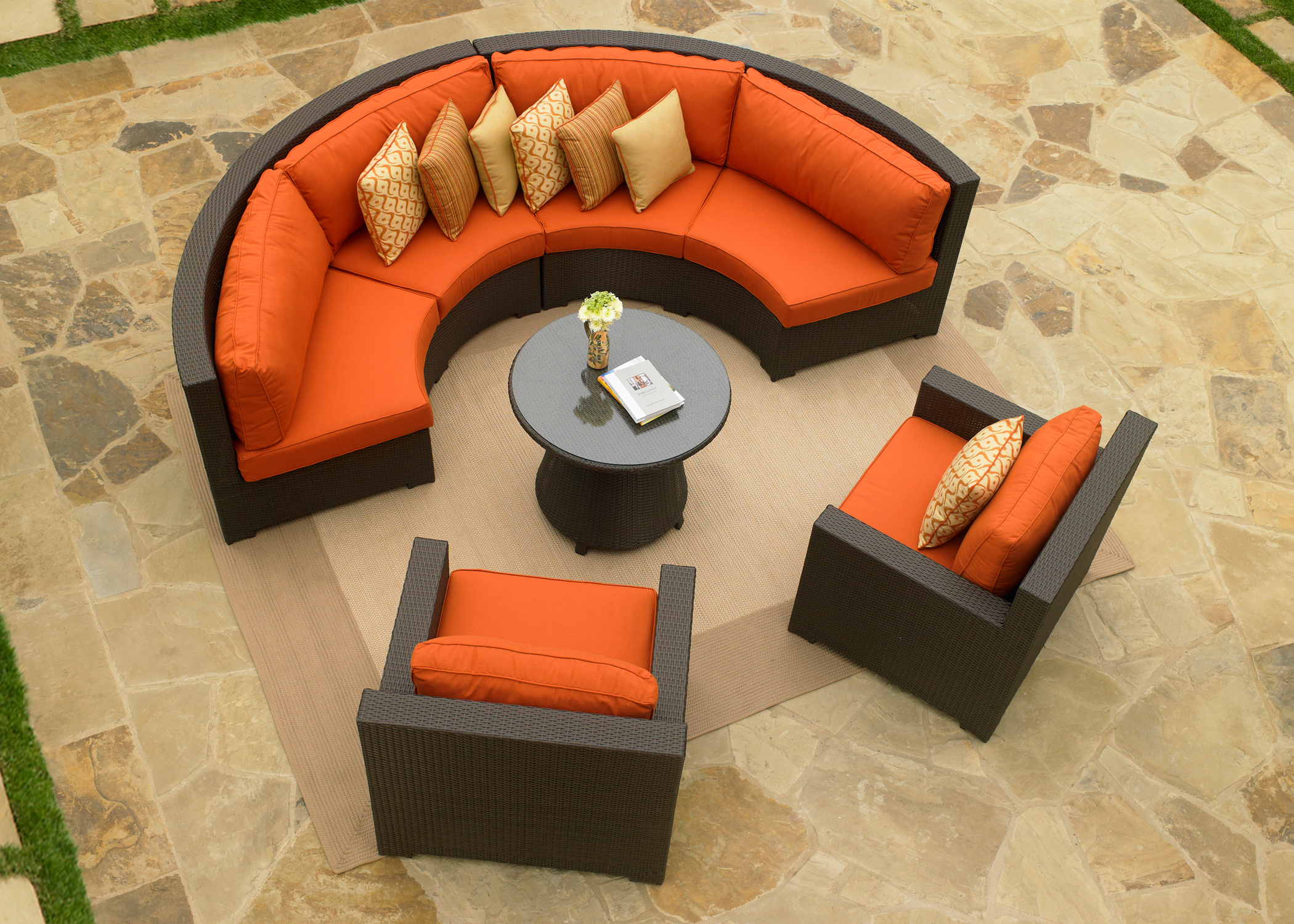 Curved sectional couches 19