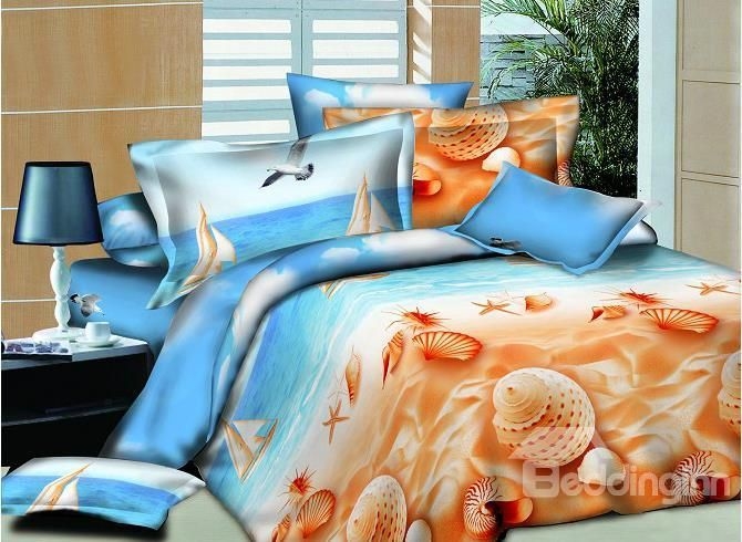 Beach Themed Comforter Sets Ideas On Foter