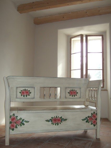 Hand Painted Bench - Ideas on Foter