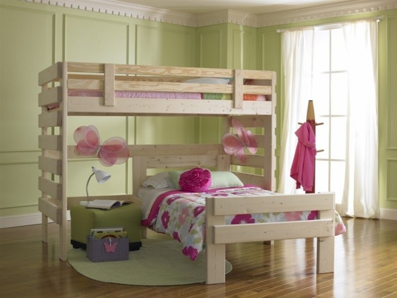 L shaped bunk bed 1