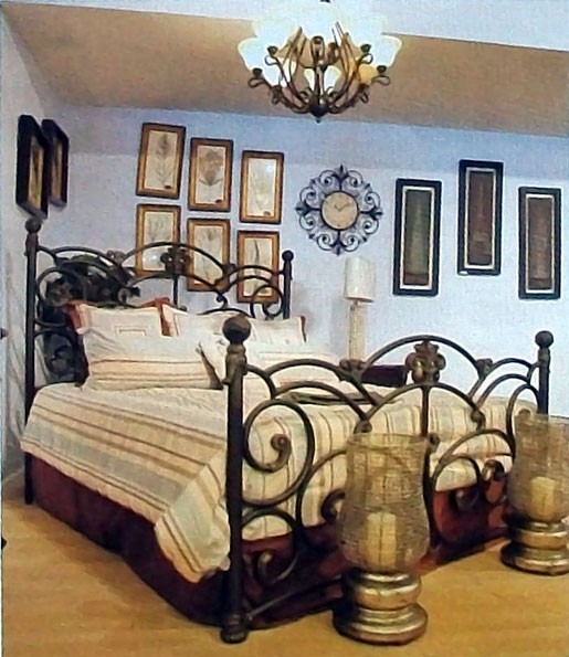 Laurel this beautiful king size bed with headboard panel of